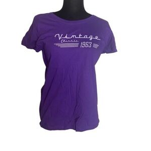 Vintage classic 1963 Fruit Of The‎ Loom T-Shirt Purple Women’s Size M